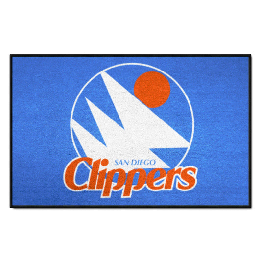 NBA Retro San Diego Clippers Starter Mat Accent Rug - 19in. x 30in.