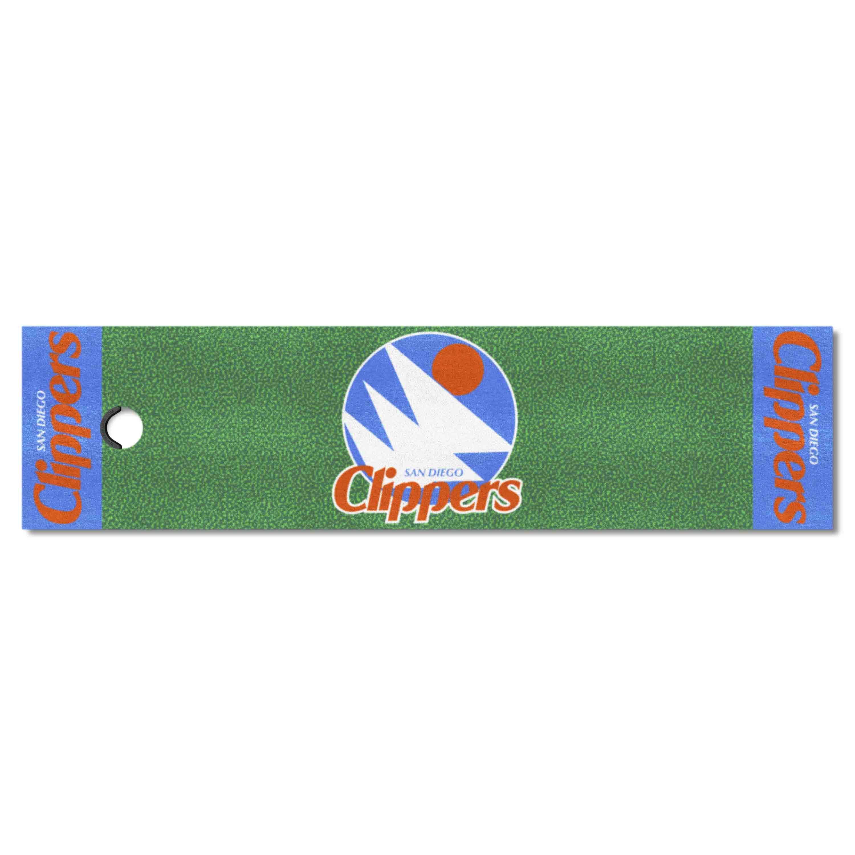 NBA Retro San Diego Clippers Putting Green Mat - 1.5ft. x 6ft.