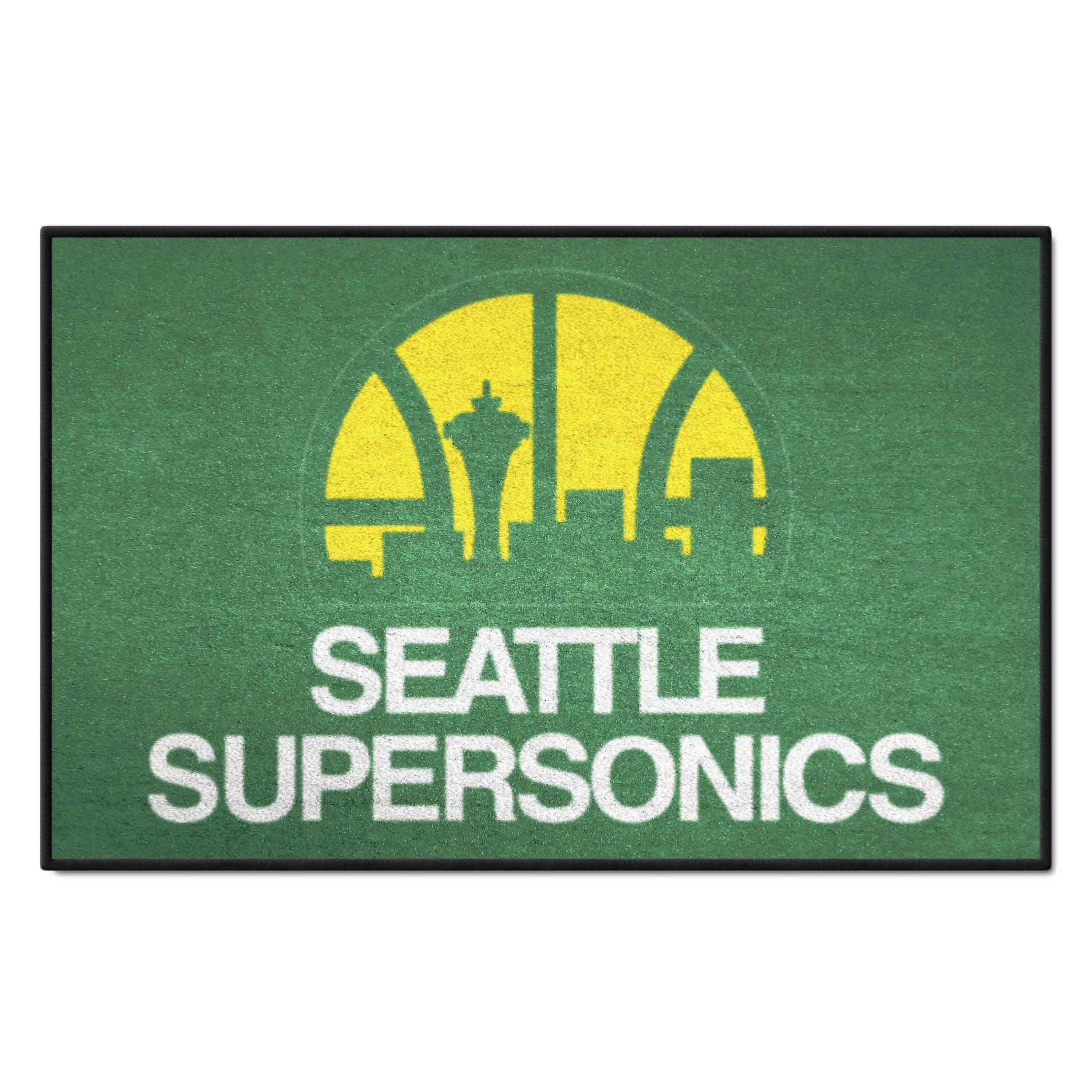 NBA Retro Seattle Supersonics Starter Mat Accent Rug - 19in. x 30in.