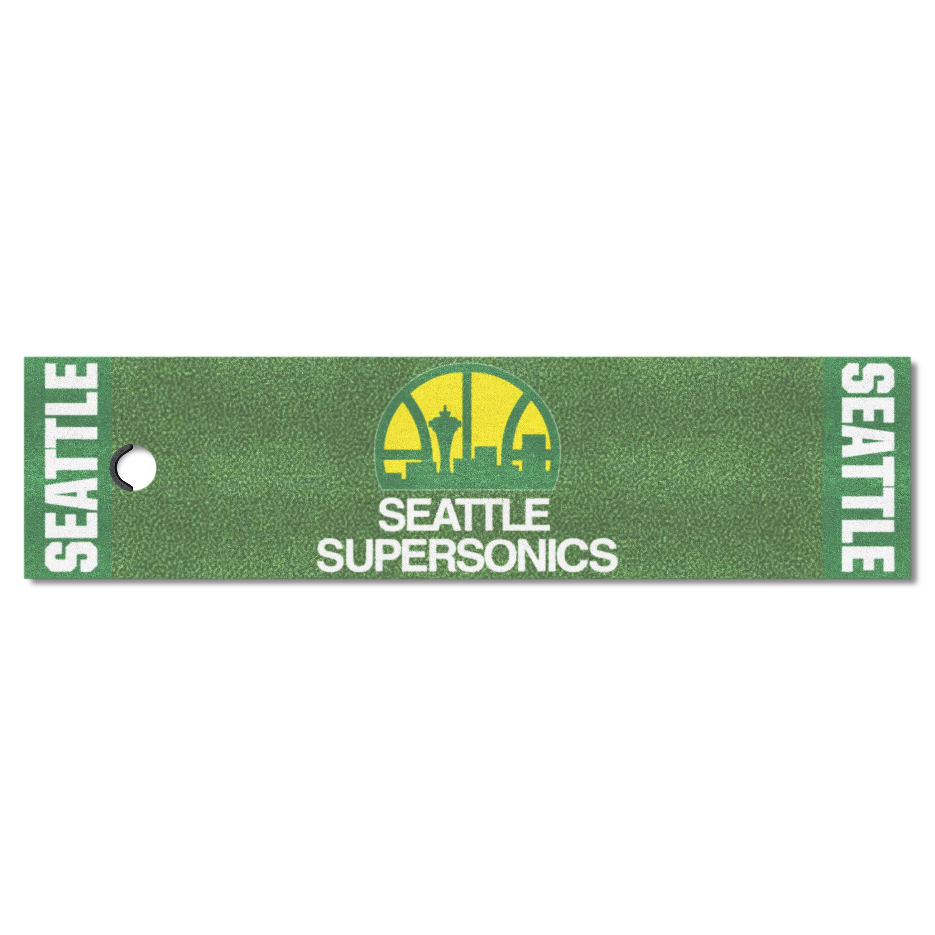 NBA Retro Seattle Supersonics Putting Green Mat - 1.5ft. x 6ft.