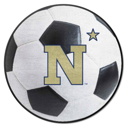 Naval Academy Soccer Ball Rug - 27in. Diameter