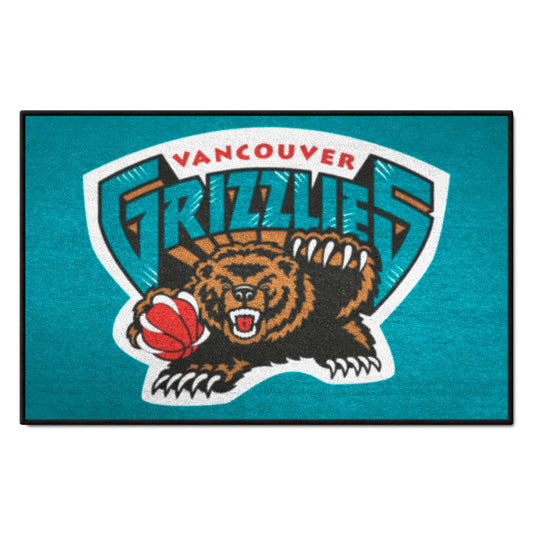 NBA Retro Vancouver Grizzlies Starter Mat Accent Rug - 19in. x 30in.