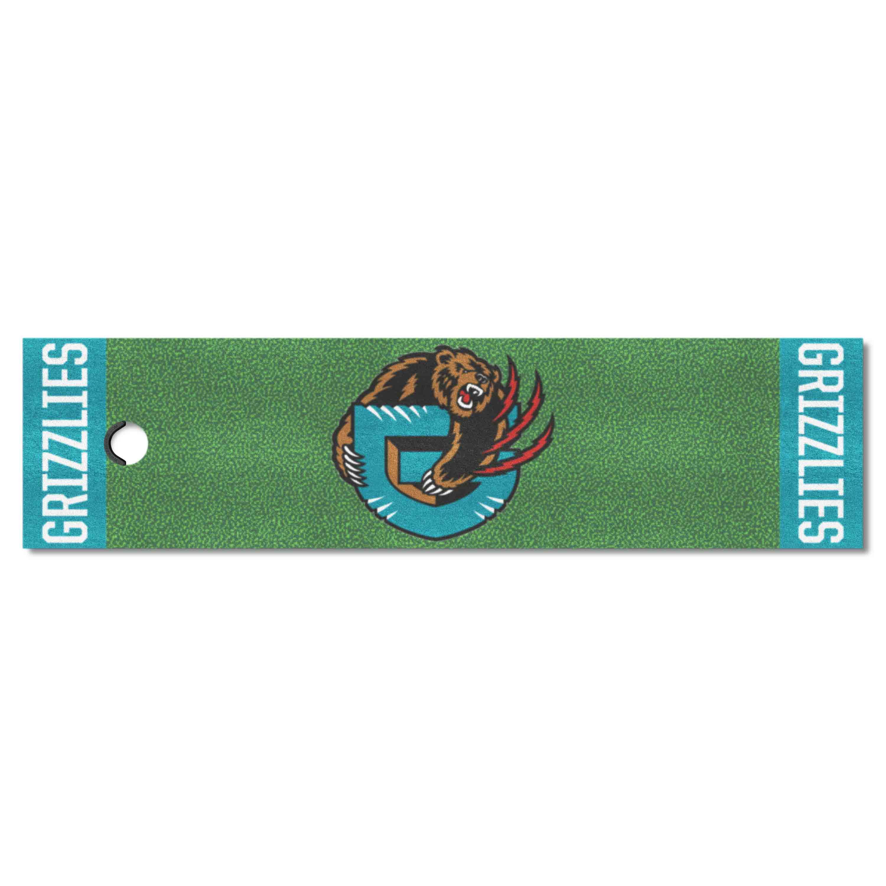 NBA Retro Vancouver Grizzlies Putting Green Mat - 1.5ft. x 6ft.