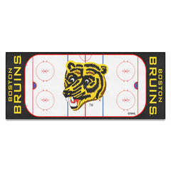 Retro NHL Boston Bruins Rink Runner - 30in. x 72in.