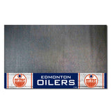 NHLRETRO Edmonton Oilers Vinyl Grill Mat - 26in. x 42in.