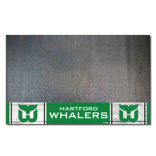 Retro NHL Hartford Whalers Vinyl Grill Mat - 26in. x 42in.