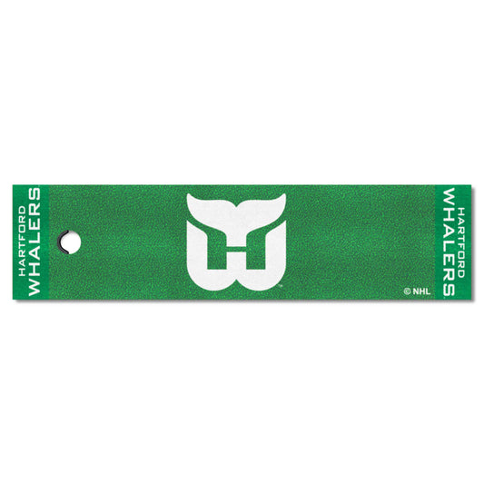 Retro NHL Hartford Whalers Putting Green Mat - 1.5ft. x 6ft.