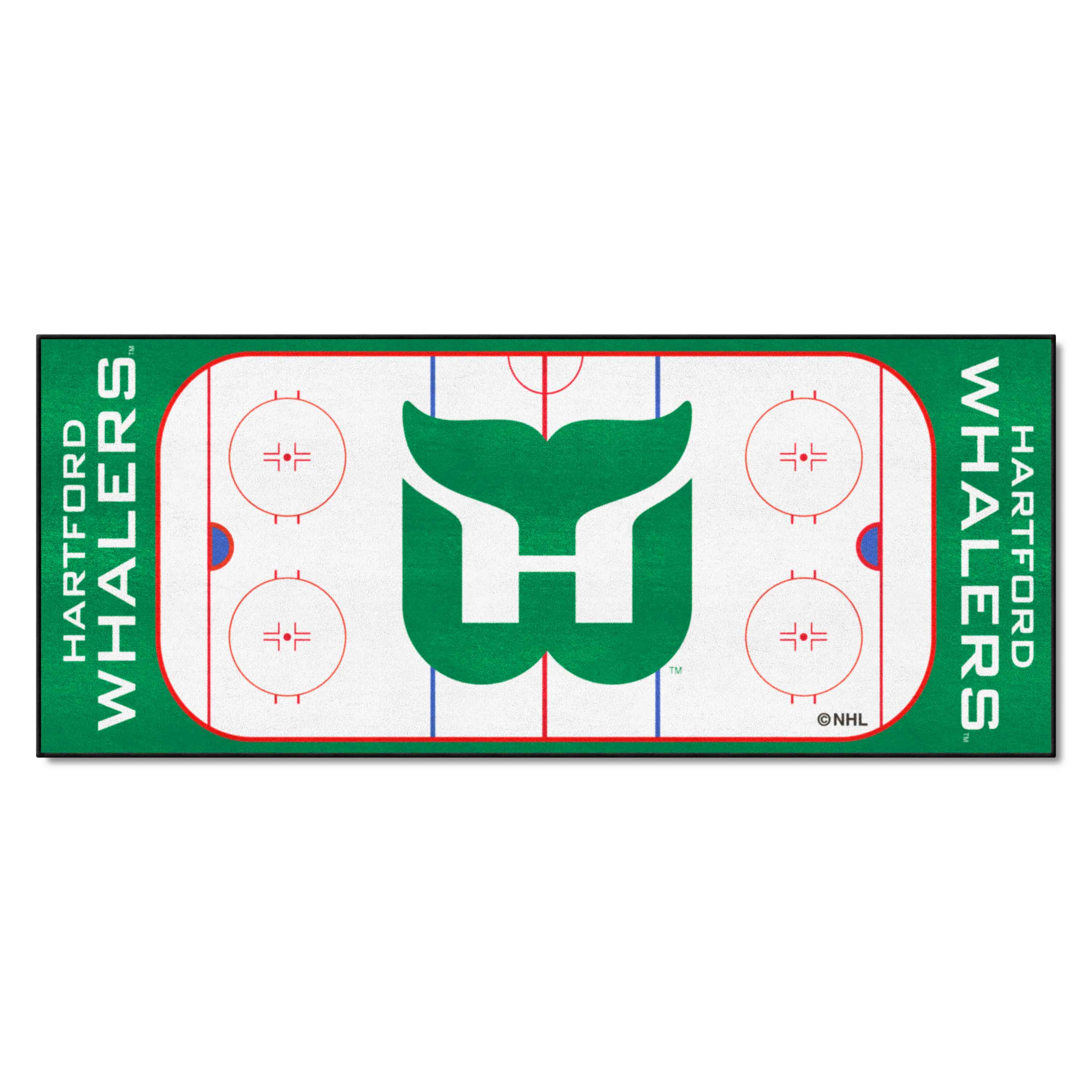 Retro NHL Hartford Whalers Rink Runner - 30in. x 72in.