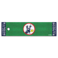 NHLRETRO Kansas City Scouts Putting Green Mat - 1.5ft. x 6ft. - Kansas City Scouts