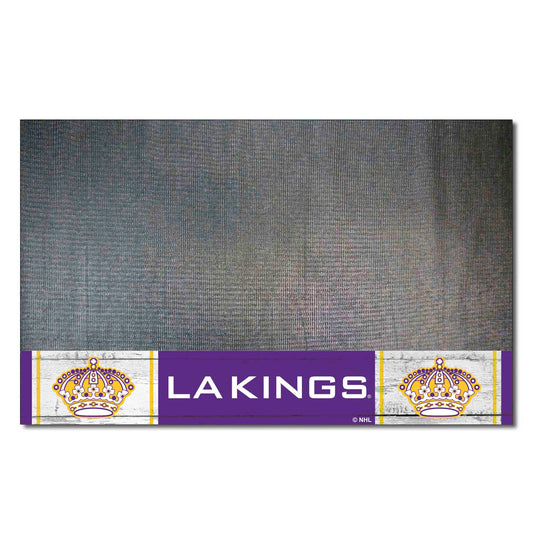 Retro NHL Los Angeles Kings Vinyl Grill Mat - 26in. x 42in. - Los Angeles Kings