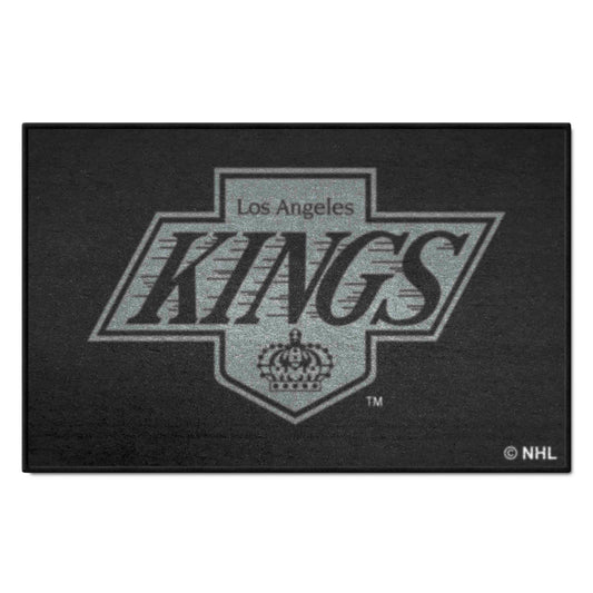 Retro NHL Los Angeles Kings Starter Mat Accent Rug - 19in. x 30in.