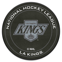 Retro NHL Los Angeles Kings Hockey Puck Rug - 27in. Diameter