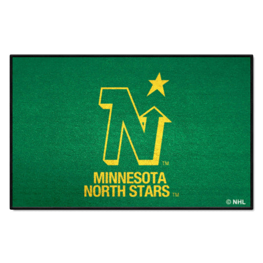 NHLRETRO Minnesota North Stars Starter Mat Accent Rug - 19in. x 30in. - Minnesota North Stars