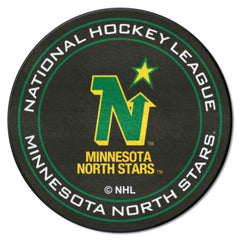 NHLRETRO Minnesota North Stars Hockey Puck Rug - 27in. Diameter