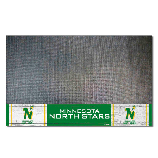 NHLRETRO Minnesota North Stars Vinyl Grill Mat - 26in. x 42in.