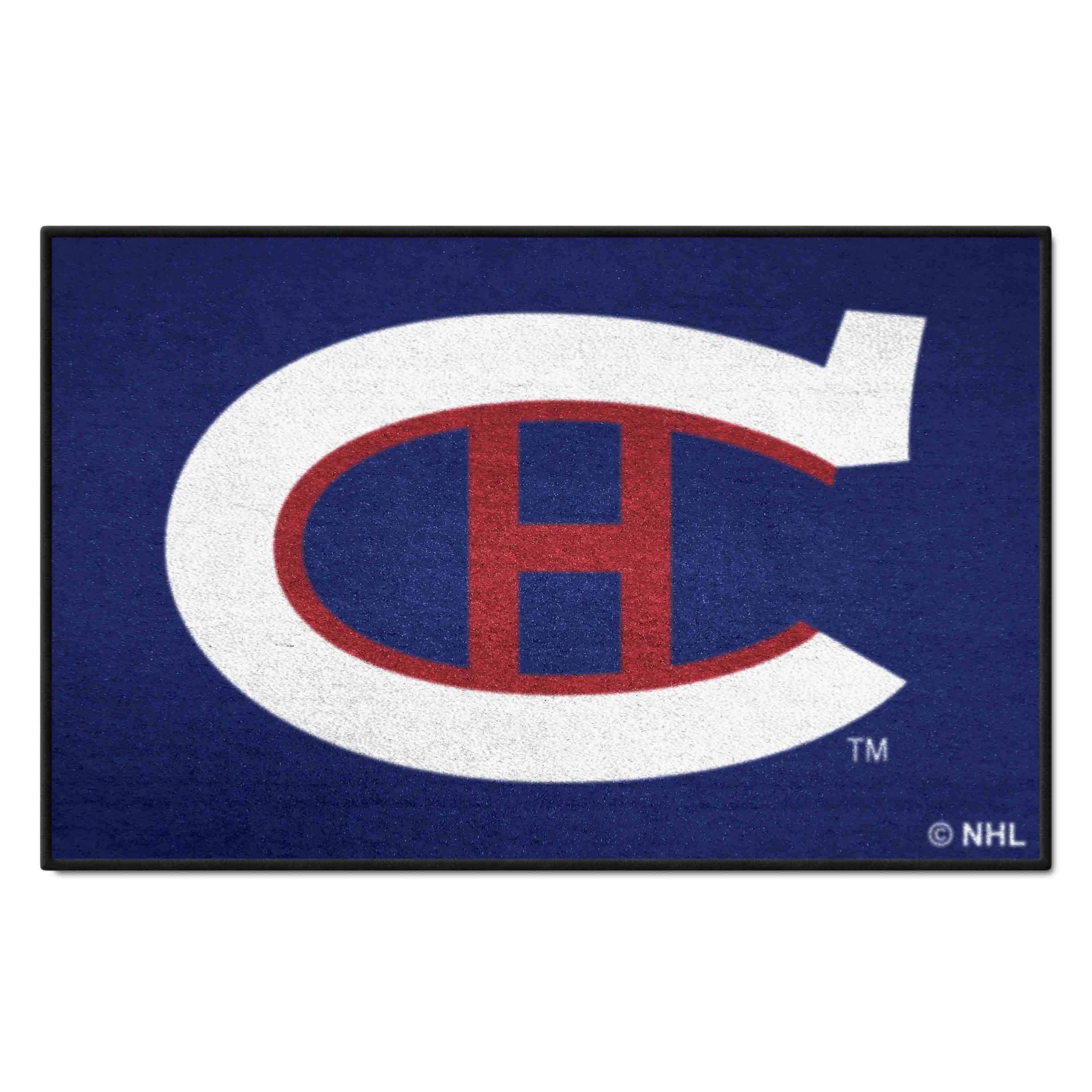 NHLRETRO Montreal Canadiens Starter Mat Accent Rug - 19in. x 30in. - Montreal Canadiens