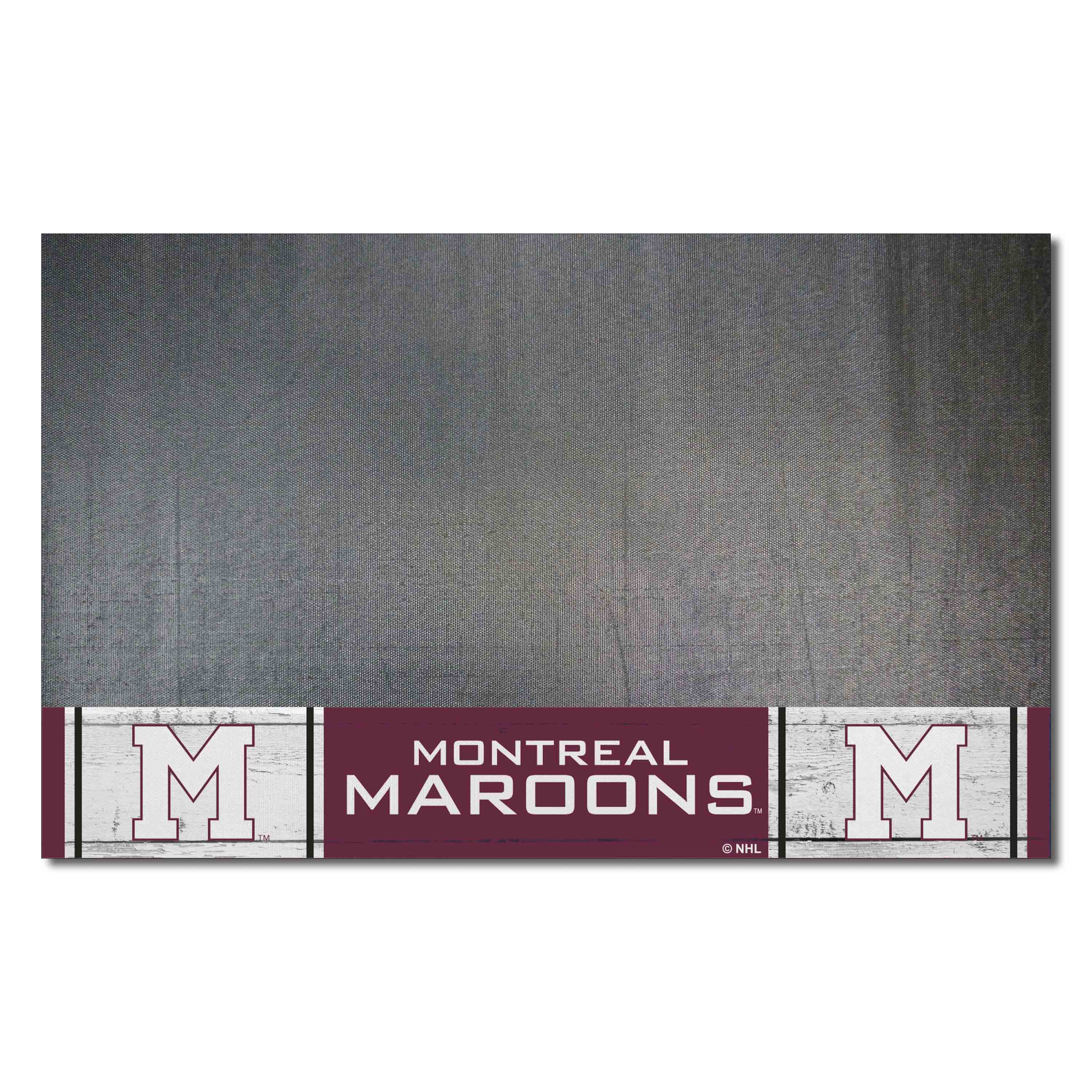 NHLRETRO Montreal Maroons Vinyl Grill Mat - 26in. x 42in.