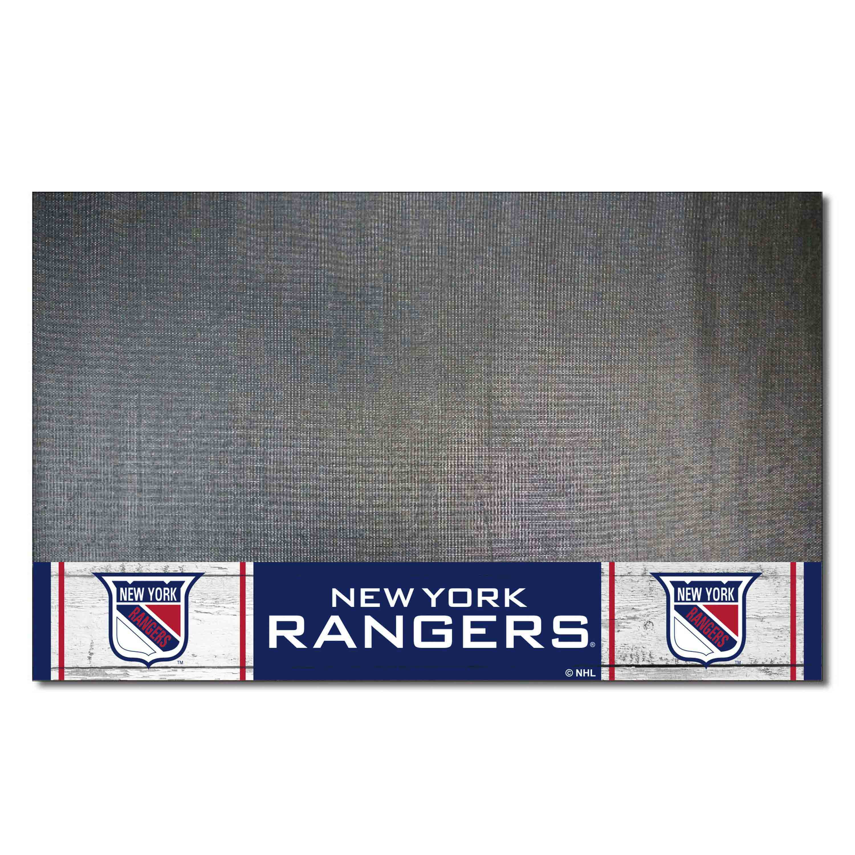 NHLRETRO New York Rangers Vinyl Grill Mat - 26in. x 42in. - New York Rangers