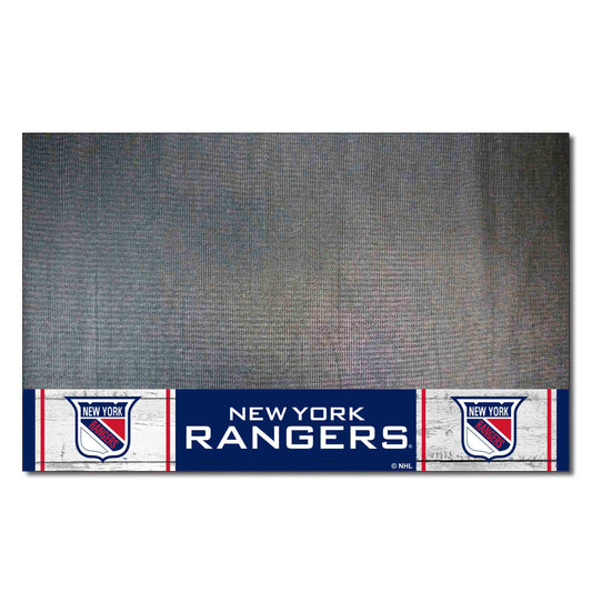 NHLRETRO New York Rangers Vinyl Grill Mat - 26in. x 42in.