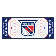 NHLRETRO New York Rangers Rink Runner - 30in. x 72in.