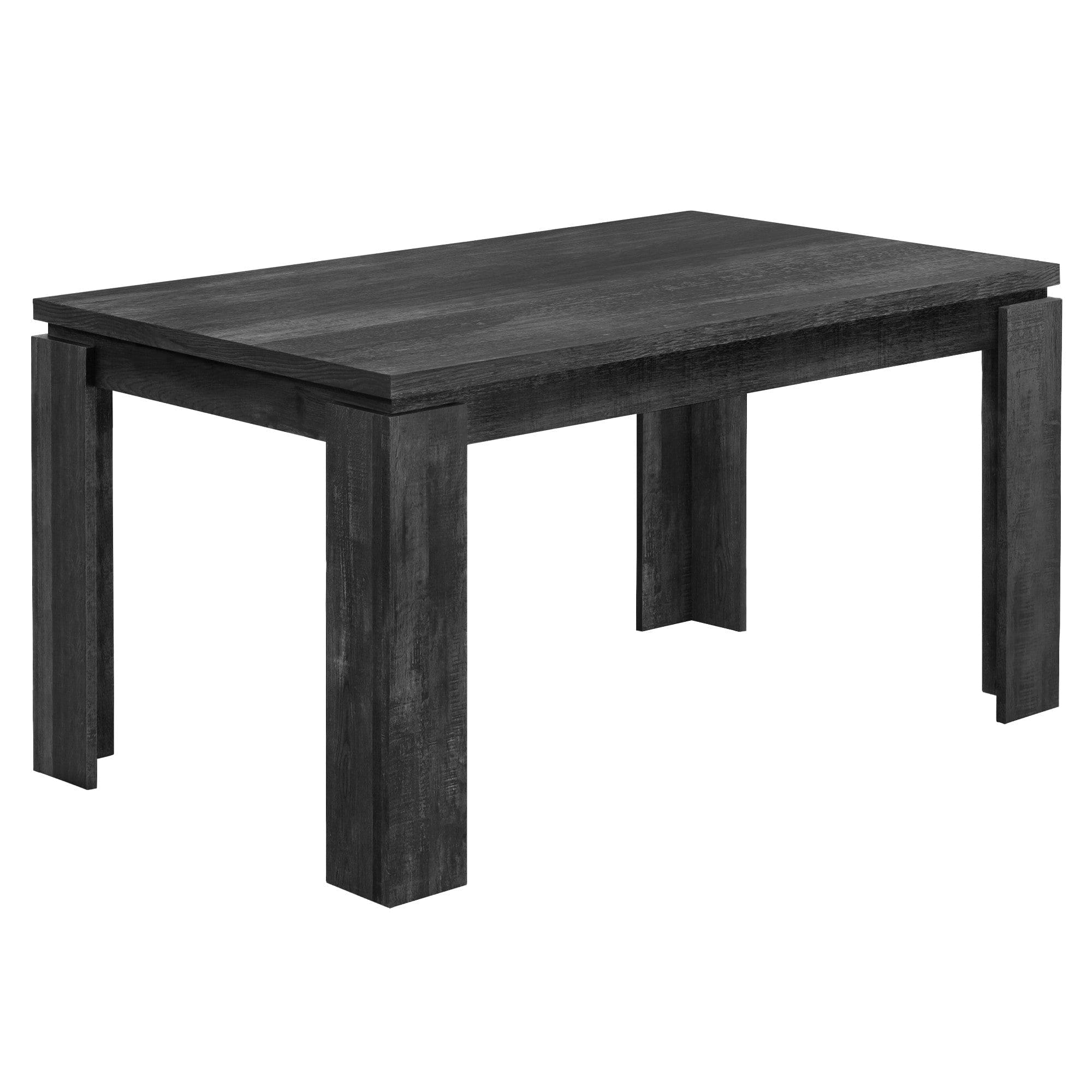 36" Black Dining Table - Homeroots