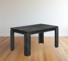 36" Black Dining Table - Homeroots