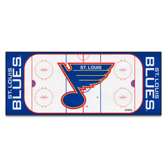 NHLRETRO St. Louis Blues Rink Runner - 30in. x 72in. - St. Louis Blues