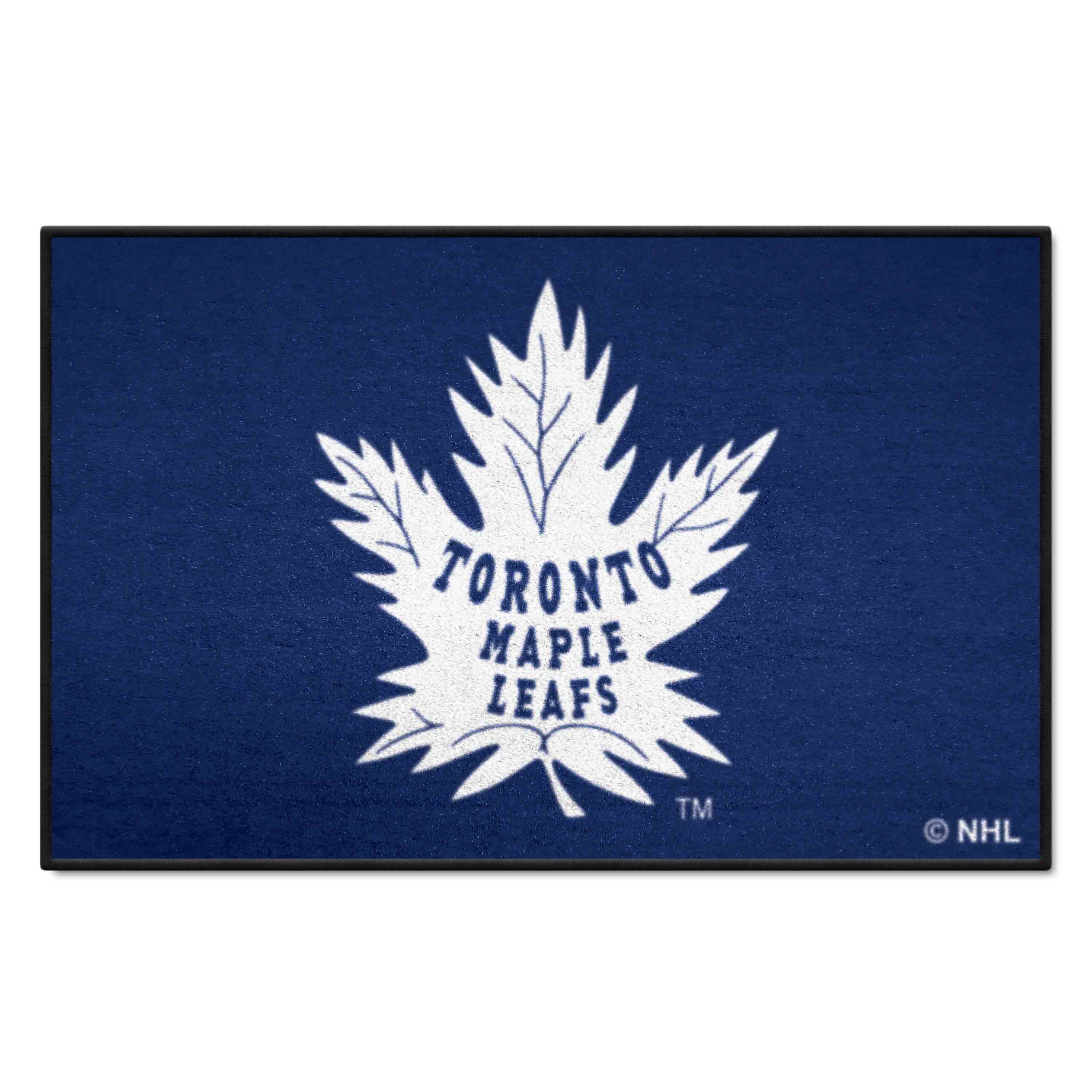 NHLRETRO Toronto Maple Leafs Starter Mat Accent Rug - 19in. x 30in. - Toronto Maple Leafs