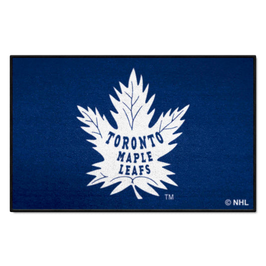 NHLRETRO Toronto Maple Leafs Starter Mat Accent Rug - 19in. x 30in. - Toronto Maple Leafs