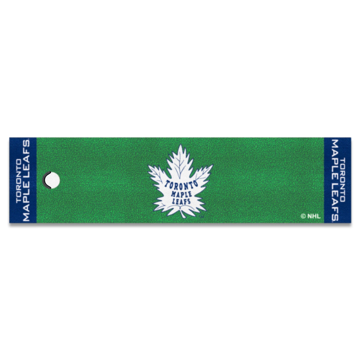 NHLRETRO Toronto Maple Leafs Putting Green Mat - 1.5ft. x 6ft.