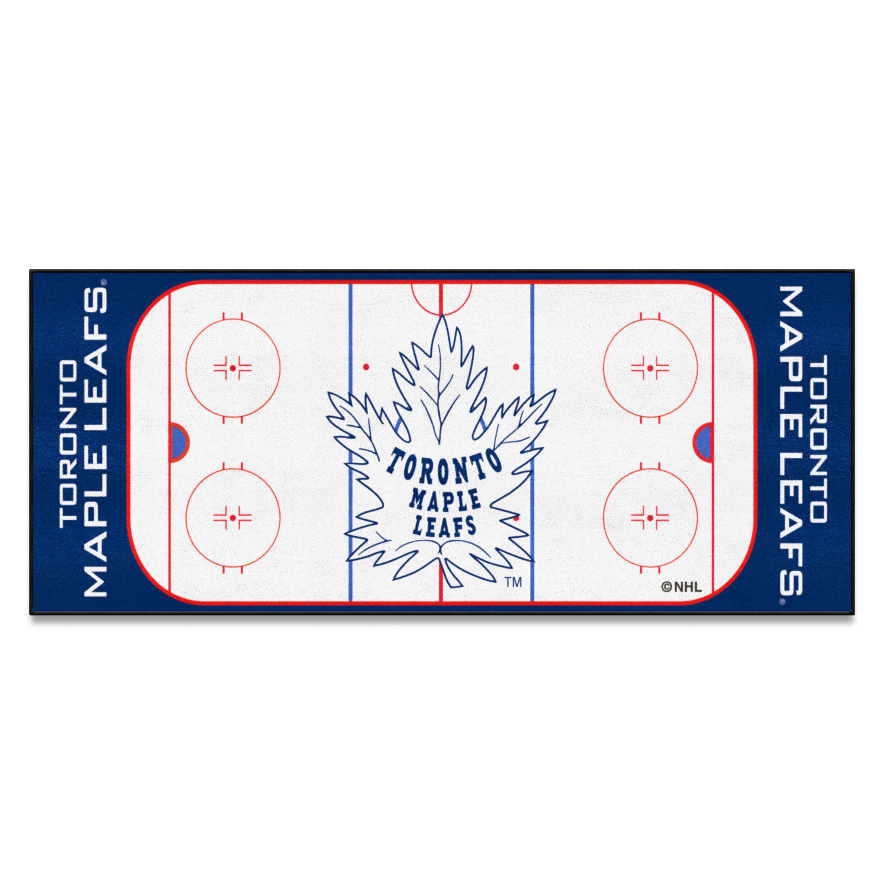 NHLRETRO Toronto Maple Leafs Rink Runner - 30in. x 72in.