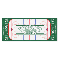 NHLRETRO Toronto St. Pats Rink Runner - 30in. x 72in. - Toronto St. Pats