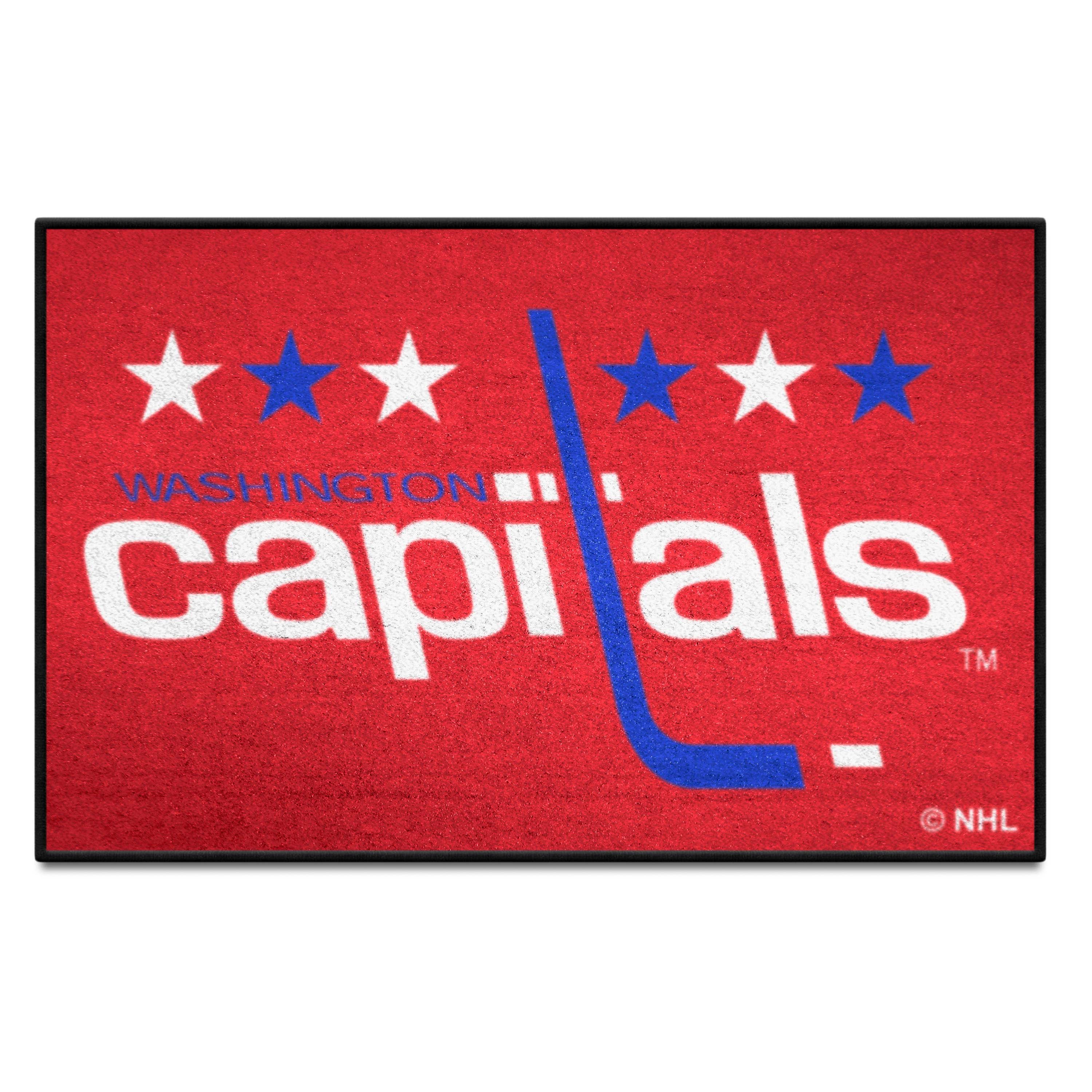 NHLRETRO Washington Capitals Starter Mat Accent Rug - 19in. x 30in. - Washington Capitals