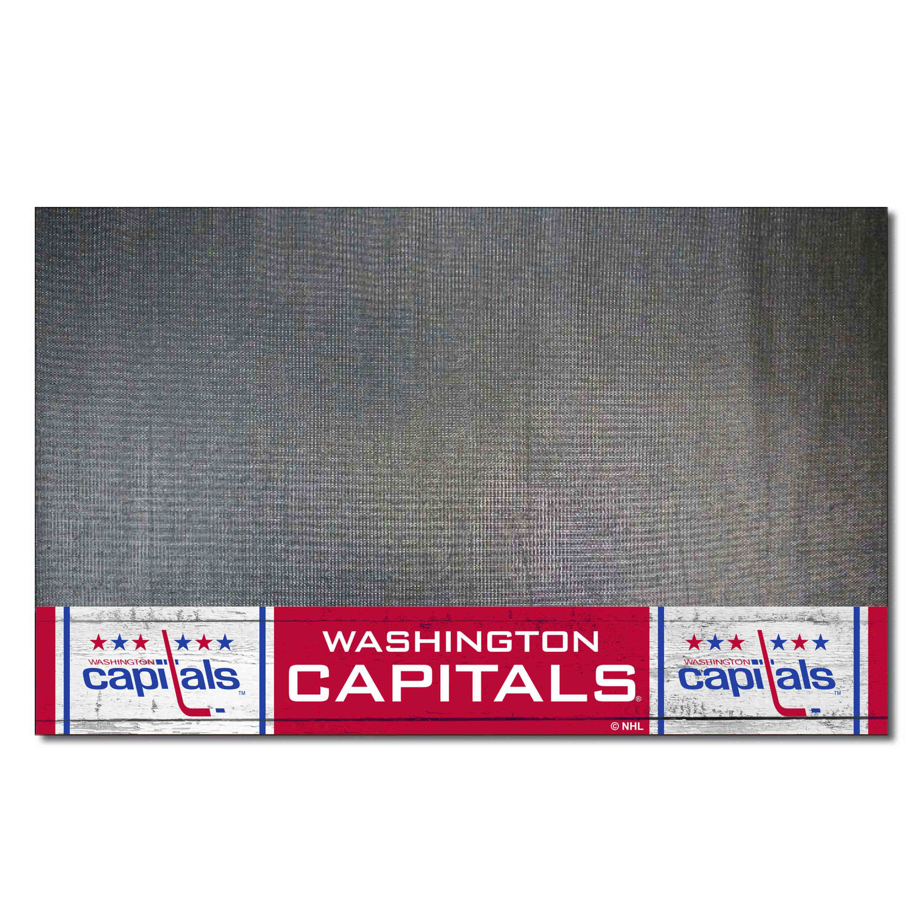 NHLRETRO Washington Capitals Vinyl Grill Mat - 26in. x 42in.