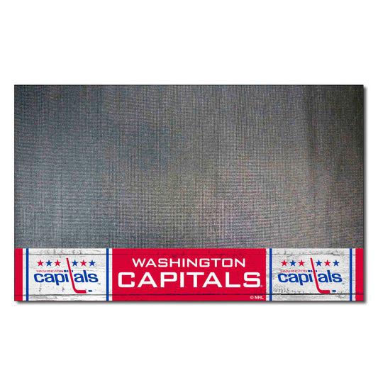 NHLRETRO Washington Capitals Vinyl Grill Mat - 26in. x 42in. - Washington Capitals