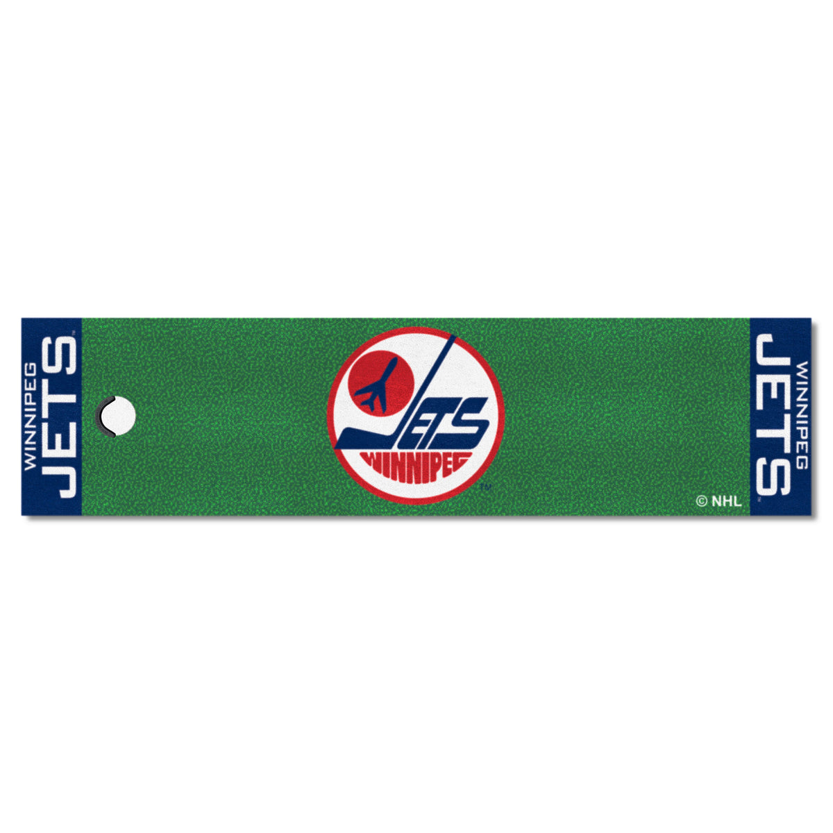 Retro NHL Winnipeg Jets Putting Green Mat - 1.5ft. x 6ft.