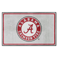 Alabama Crimson Tide 4ft. x 6ft. Plush Area Rug, Round Logo