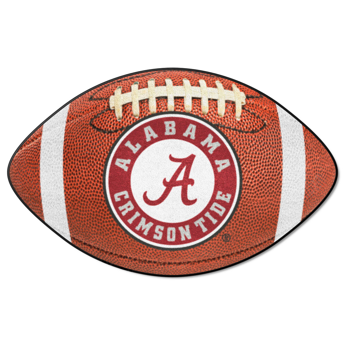 Alabama Crimson Tide Football Rug - 20.5in. x 32.5in.