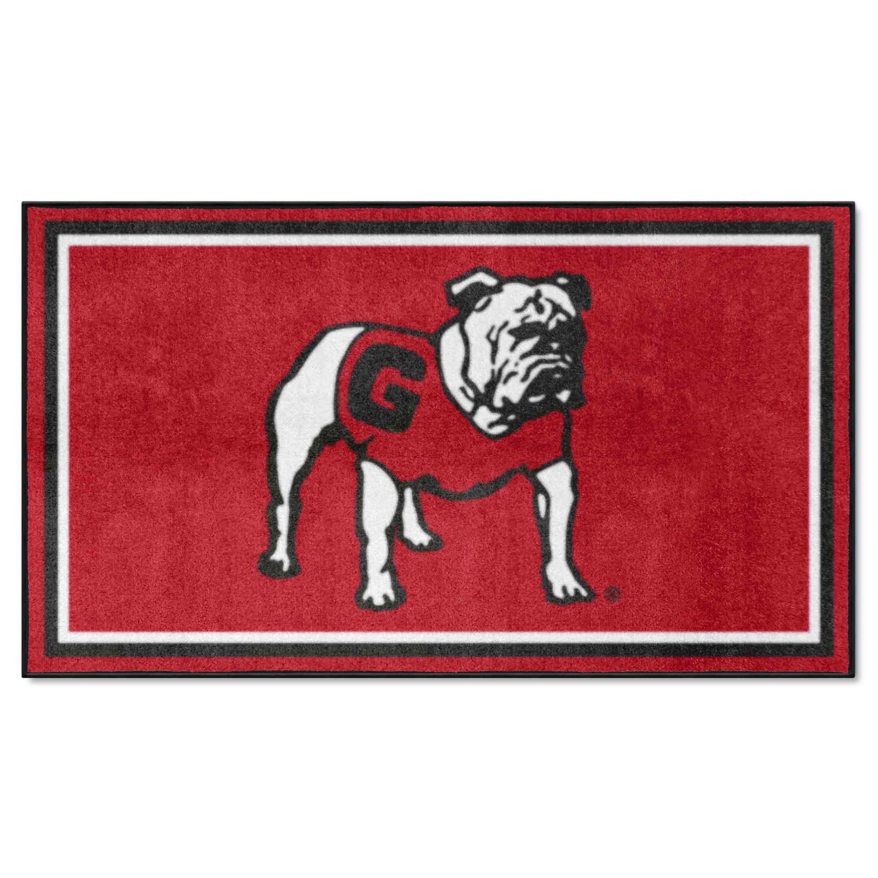 Georgia Bulldogs 3ft. x 5ft. Plush Area Rug