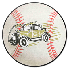 Georgia Tech Yellow Jackets Baseball Rug - 27in. Diameter