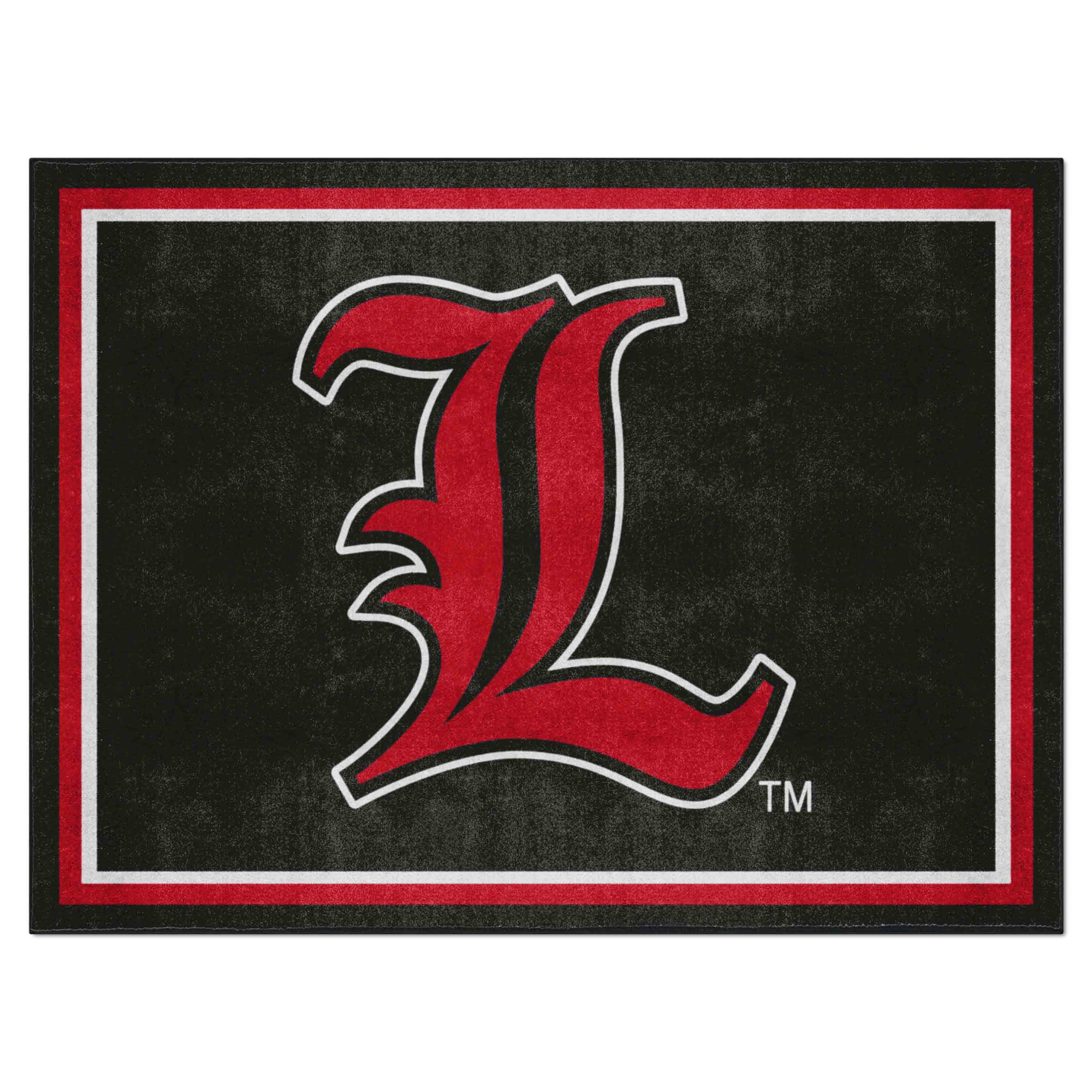 Louisville Cardinals 8ft. x 10 ft. Plush Area Rug