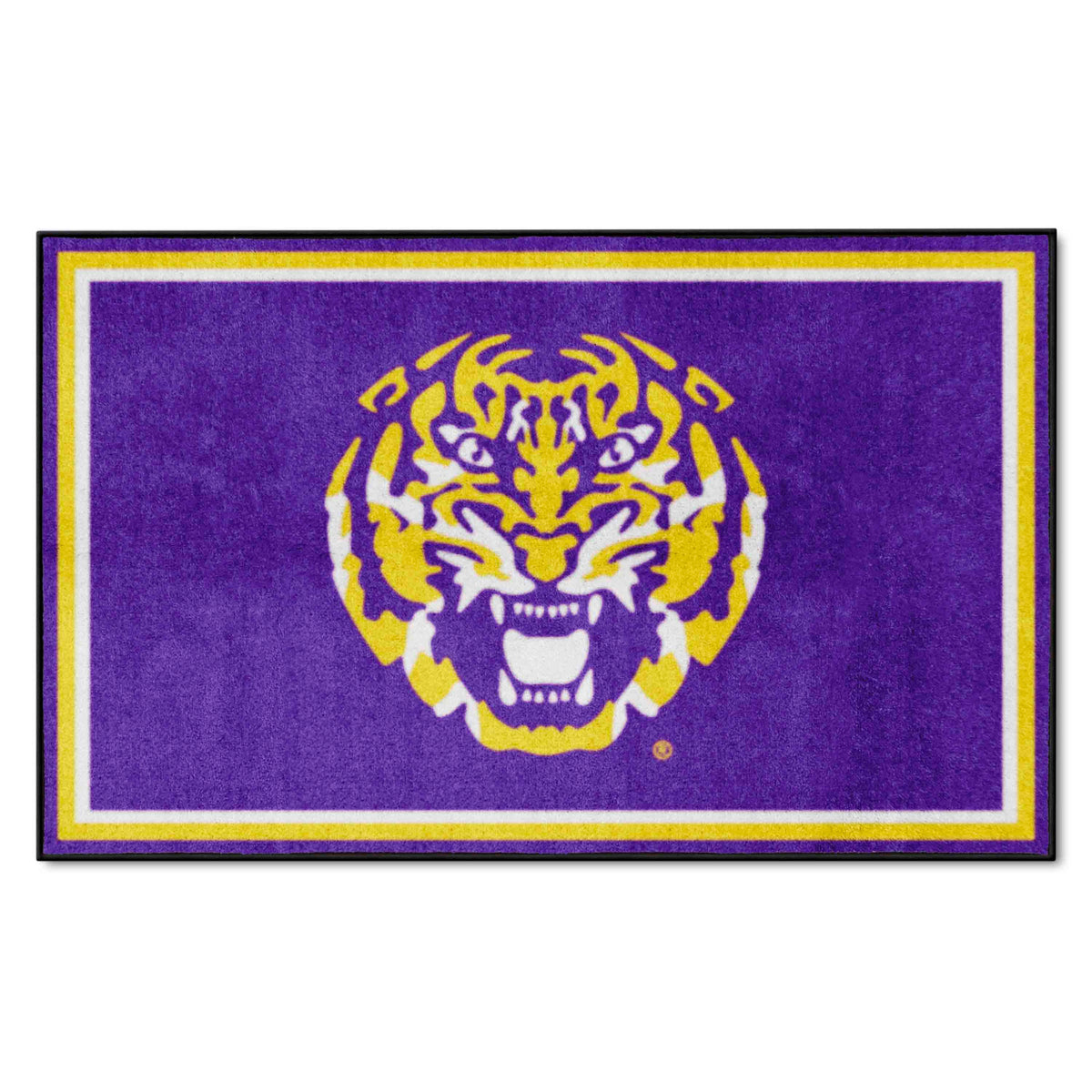 LSU Tigers 4ft. x 6ft. Plush Area Rug