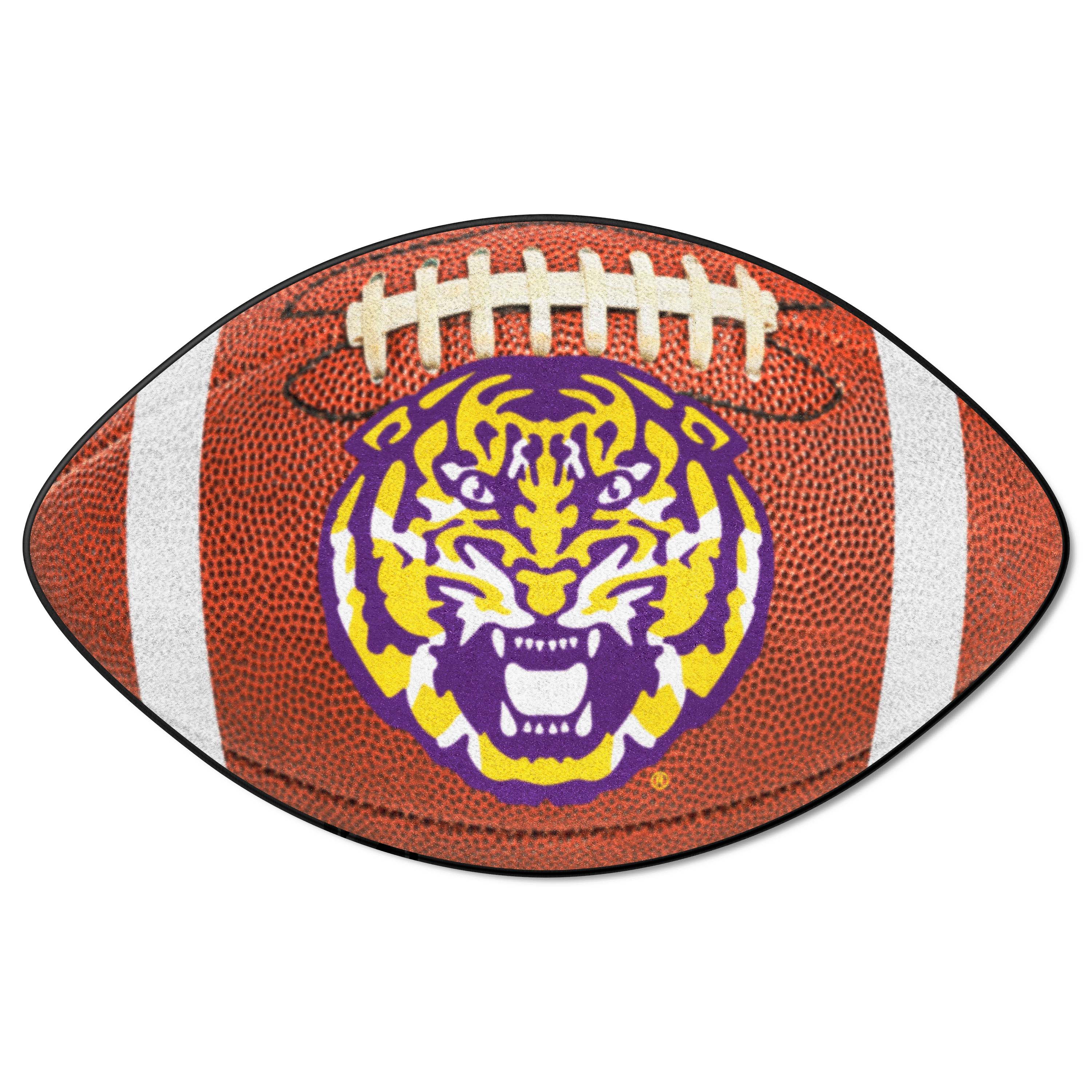 LSU Tigers Football Rug - 20.5in. x 32.5in.