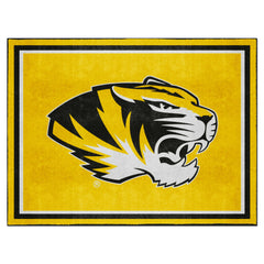 Missouri Tigers 8ft. x 10 ft. Plush Area Rug, Yellow