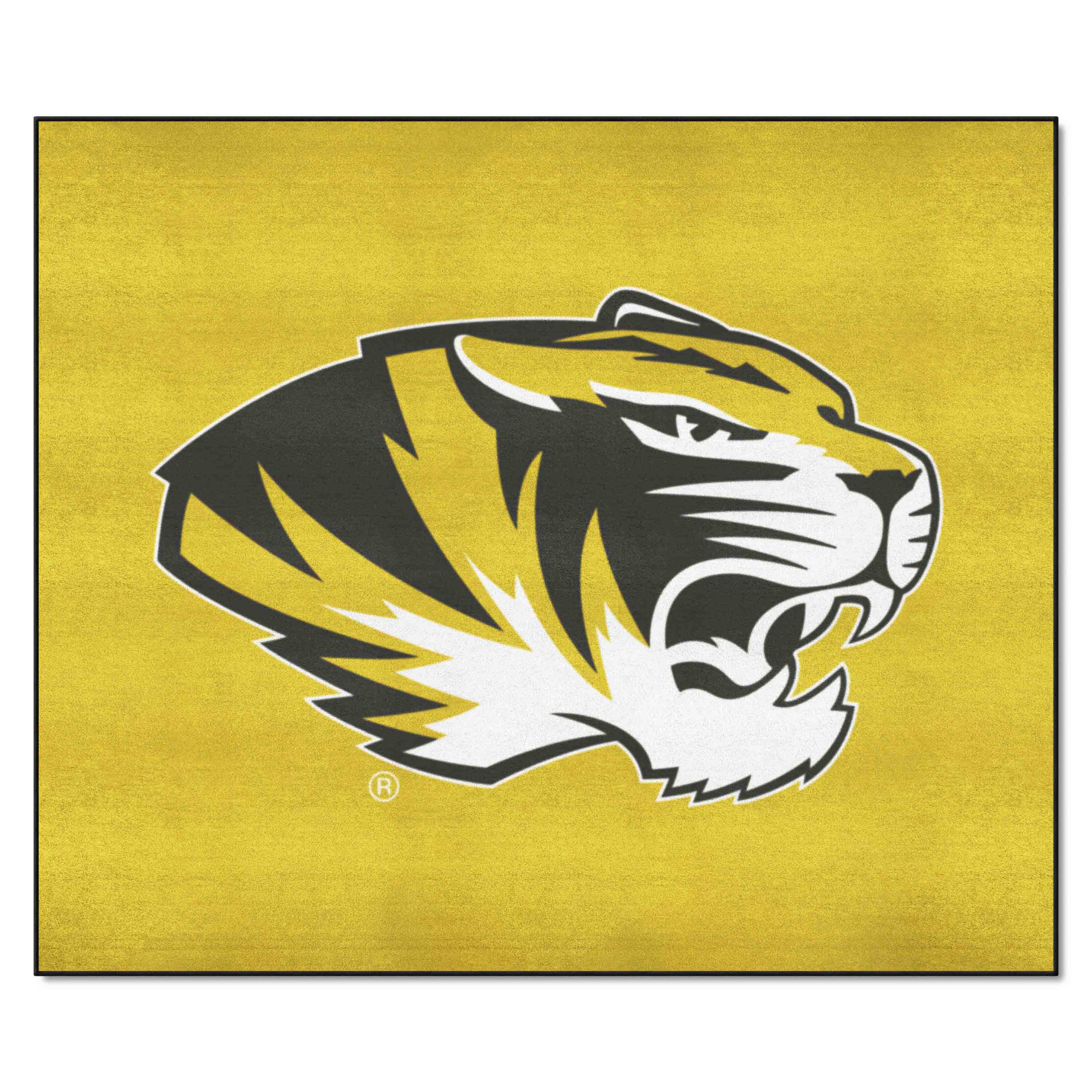 Missouri Tigers Tailgater Rug, Yellow - 5ft. x 6ft.