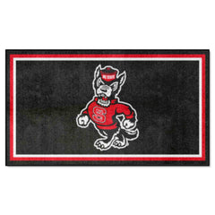 NC State Wolfpack 3ft. x 5ft. Plush Area Rug - NC State