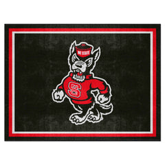 NC State Wolfpack 8ft. x 10 ft. Plush Area Rug - NC State