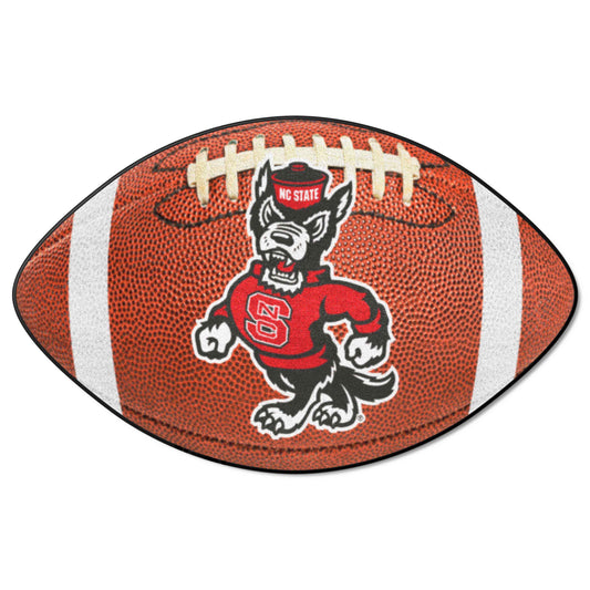 NC State Wolfpack Football Rug - 20.5in. x 32.5in. - NC State