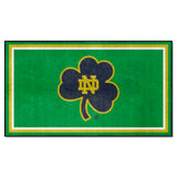 Notre Dame Fighting Irish 3ft. x 5ft. Plush Area Rug, Clover Logo