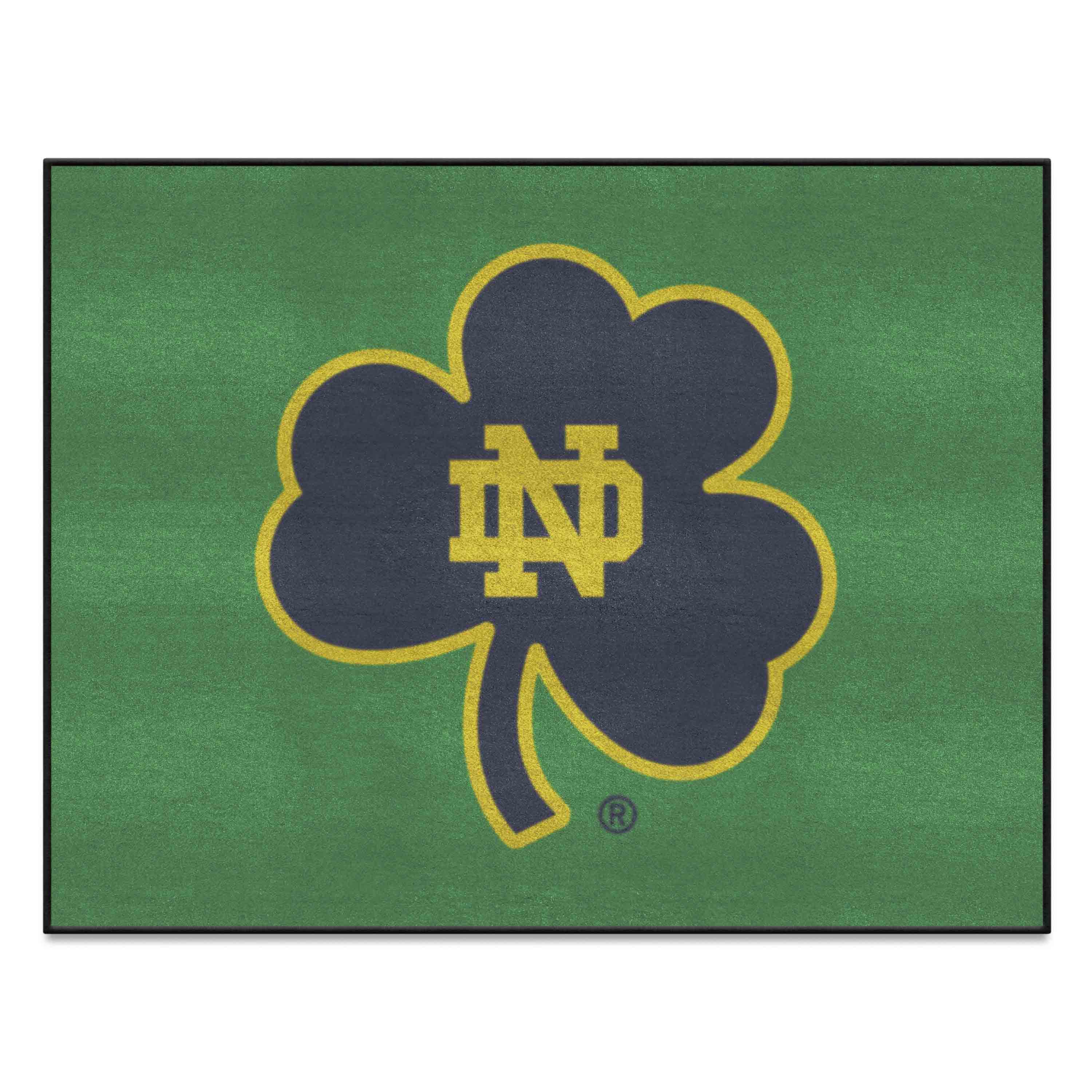 Notre Dame Fighting Irish All-Star Rug, Clover Logo - 34 in. x 42.5 in.